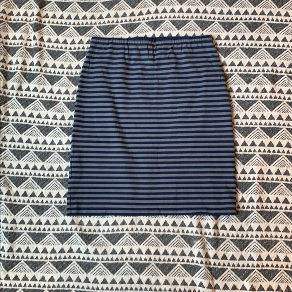 Hollister striped skirt
